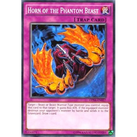 Image for Horn of the Phantom Beast (OP04-EN027) (OP04) - YuGiOh