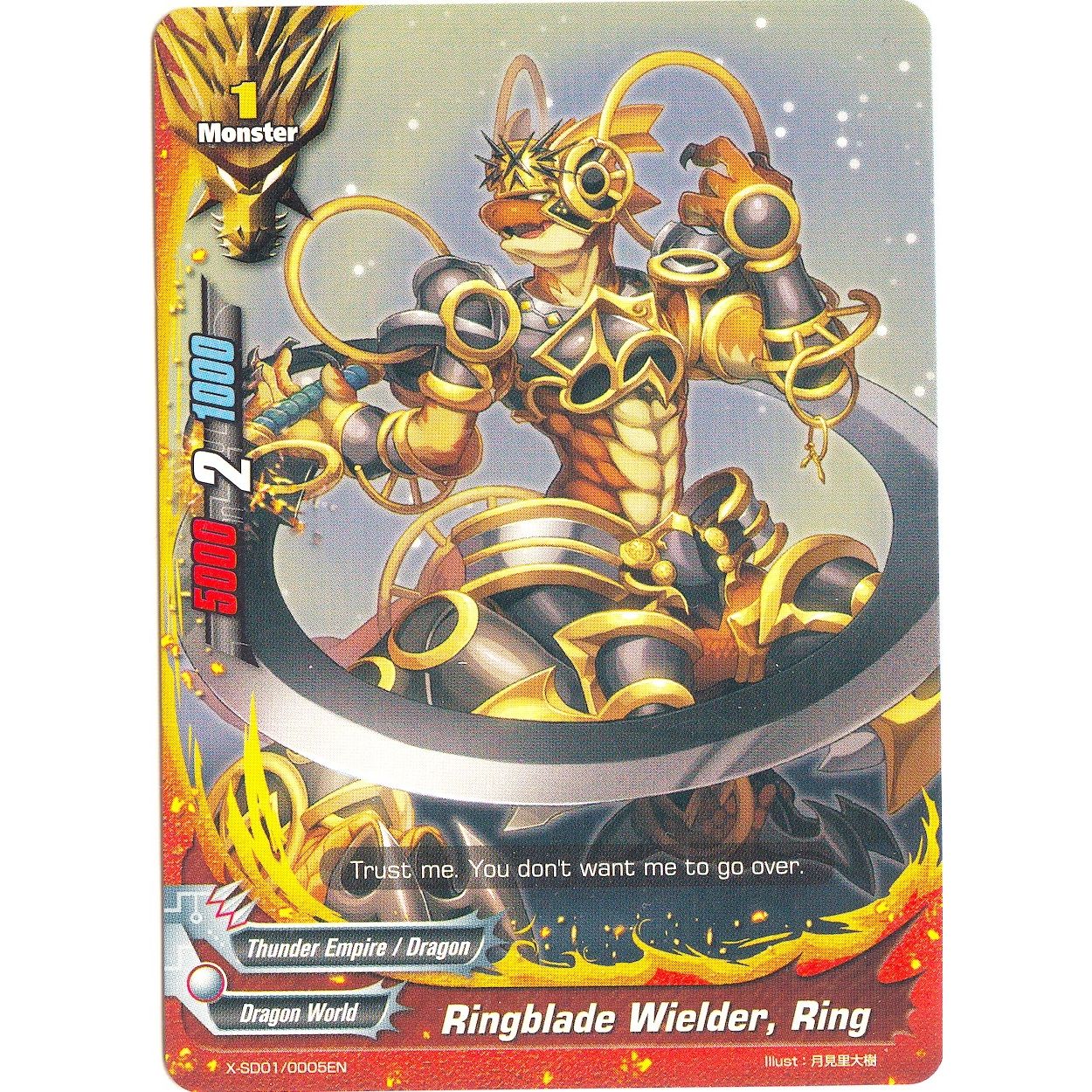 Image for Ringblade Wielder, Ring (X-SD01/0005EN) (X-SD01) - Future Card BuddyFight