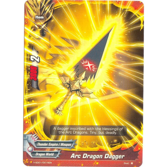 Image for Arc Dragon Dagger (X-SD01/0015EN) (X-SD01) - Future Card BuddyFight