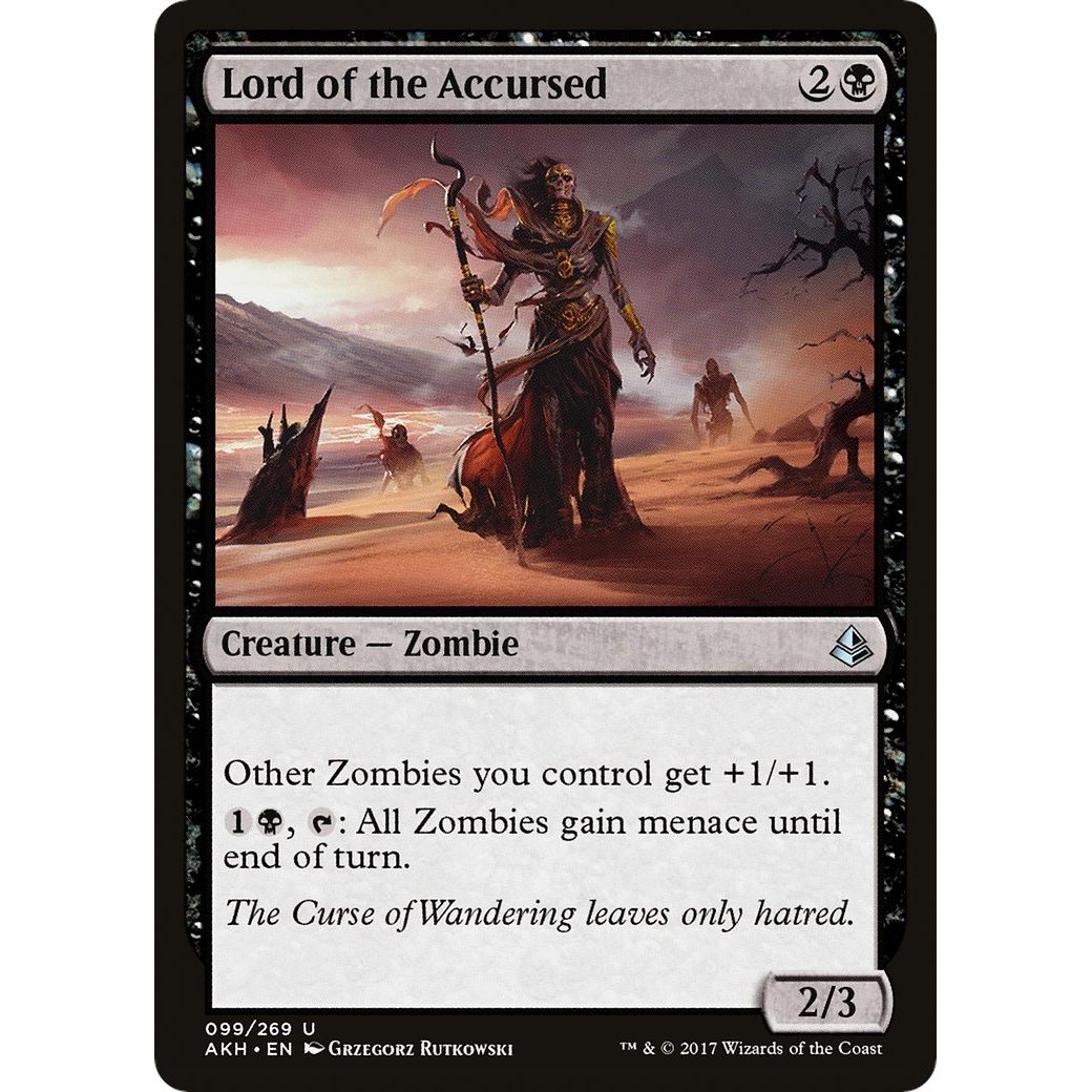 Image for Lord of the Accursed (99) (AKH) - Magic: The Gathering