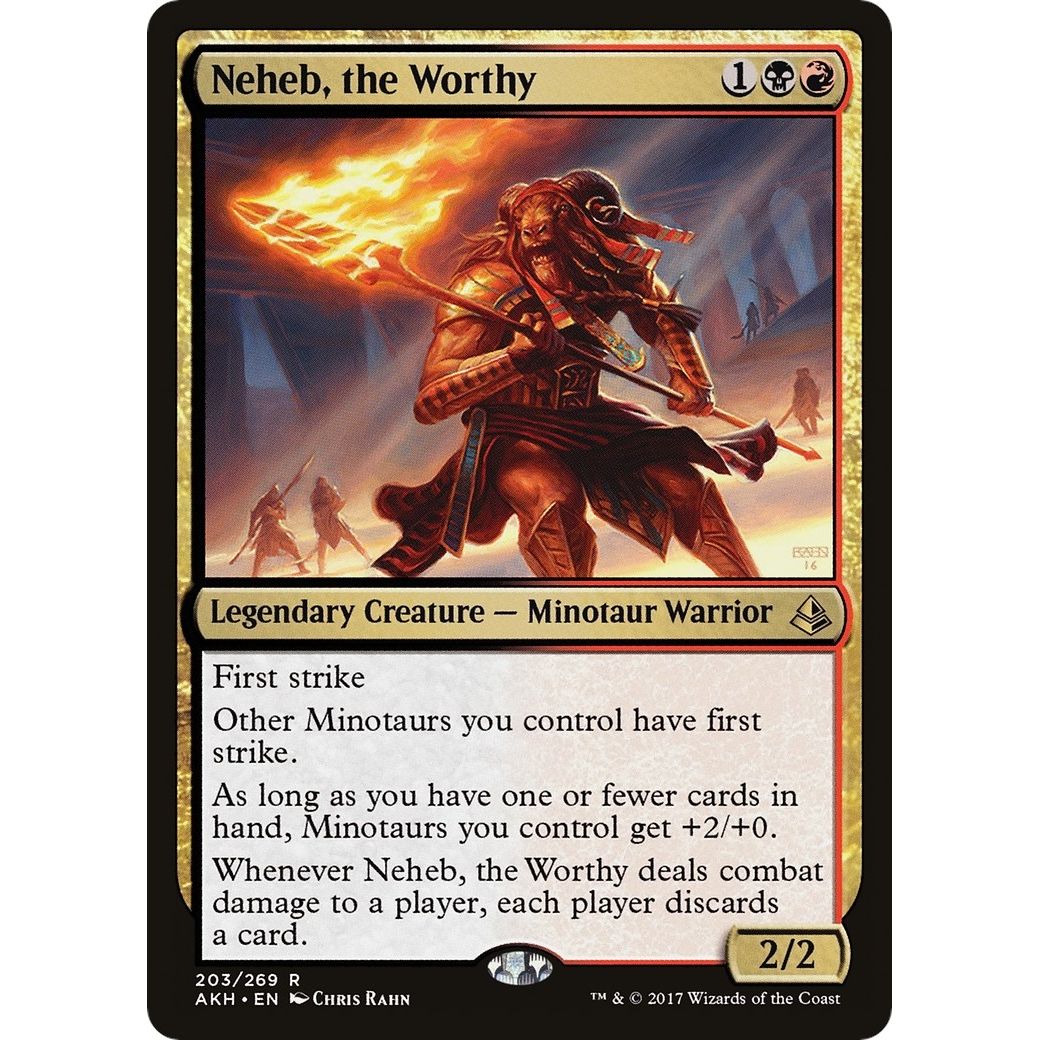 Image for Neheb, the Worthy (203) (AKH) - Magic: The Gathering
