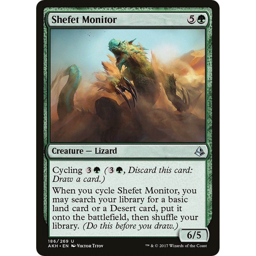 Image for Shefet Monitor (186) (AKH) - Magic: The Gathering