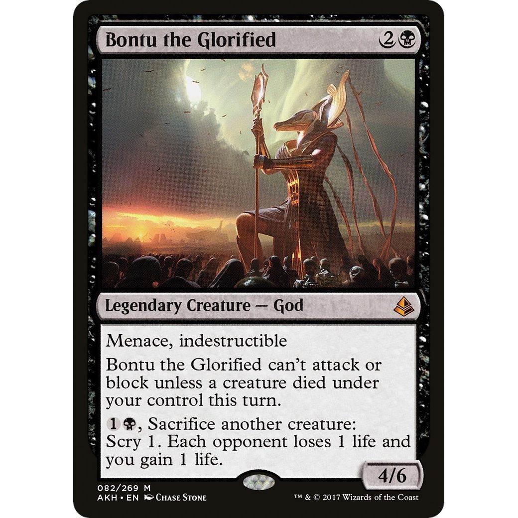 Image for Bontu the Glorified (82) (AKH) - Magic: The Gathering