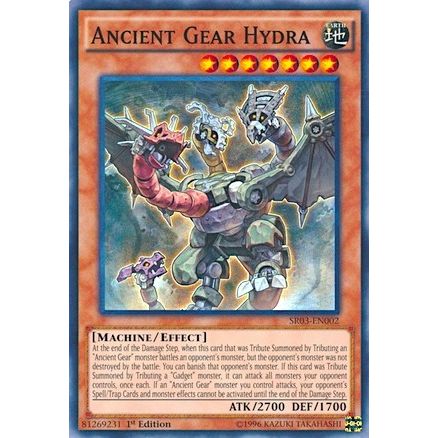Image for Ancient Gear Hydra (SR03-EN002) (SR03) - YuGiOh
