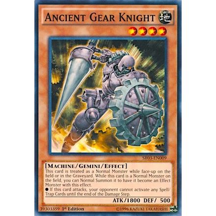 Image for Ancient Gear Knight (SR03-EN009) (SR03) - YuGiOh