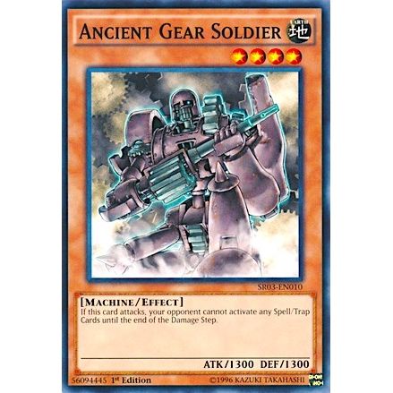 Image for Ancient Gear Soldier (SR03-EN010) (SR03) - YuGiOh