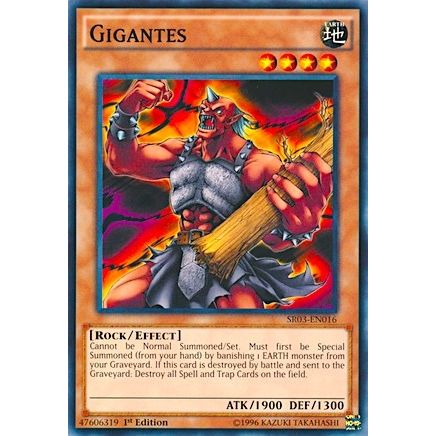 Image for Gigantes (SR03-EN016) (SR03) - YuGiOh