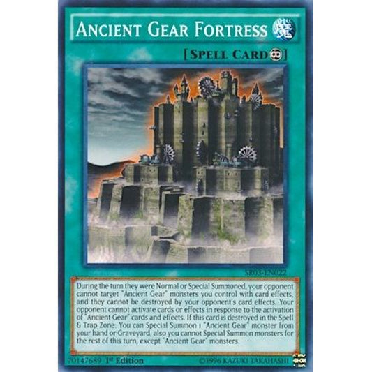 Image for Ancient Gear Fortress (SR03-EN022) (SR03) - YuGiOh