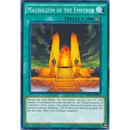 Image for Mausoleum of the Emperor (SR03-EN026) (SR03) - YuGiOh