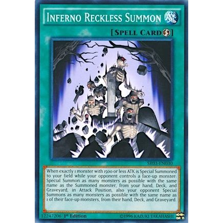 Image for Inferno Reckless Summon (SR03-EN030) (SR03) - YuGiOh