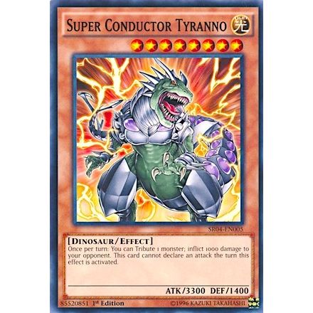 Image for Super Conductor Tyranno (SR04-EN005) (SR04) - YuGiOh