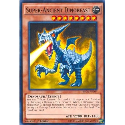 Image for Super-Ancient Dinobeast (SR04-EN007) (SR04) - YuGiOh