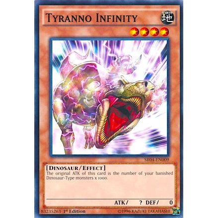 Image for Tyranno Infinity (SR04-EN009) (SR04) - YuGiOh