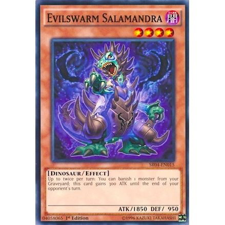Image for Evilswarm Salamandra (SR04-EN015) (SR04) - YuGiOh