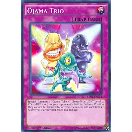 Image for Ojama Trio (SR04-EN034) (SR04) - YuGiOh