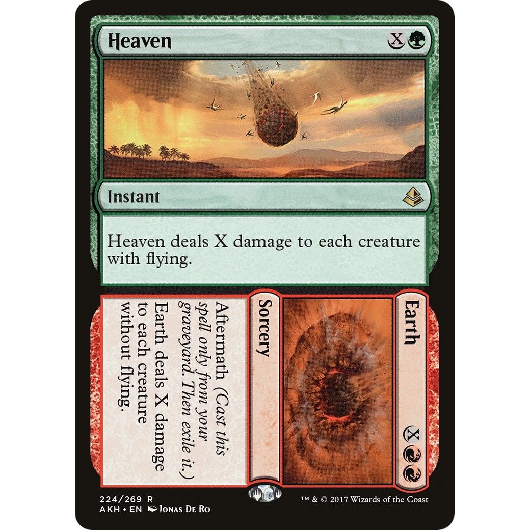 Image for Heaven // Earth (224) (AKH) - Magic: The Gathering