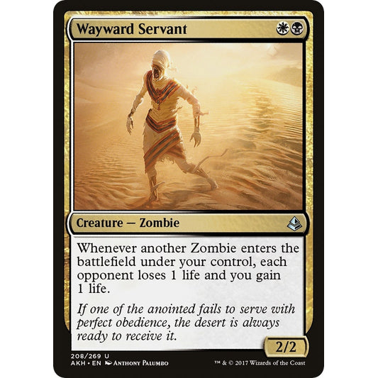 Image for Wayward Servant (208) - Magic: The Gathering