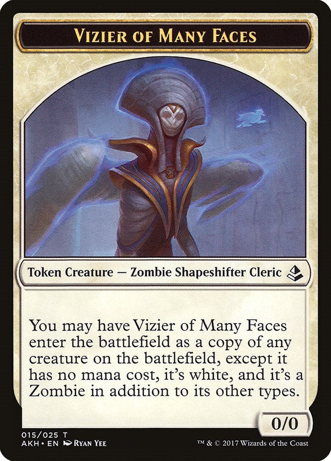 Image for Vizier of Many Faces Token (15) - Magic: The Gathering