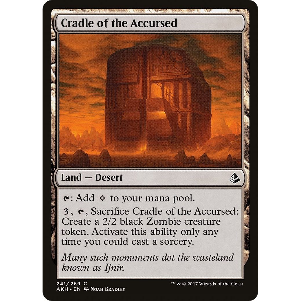 Image for Cradle of the Accursed (241) (AKH) - Magic: The Gathering