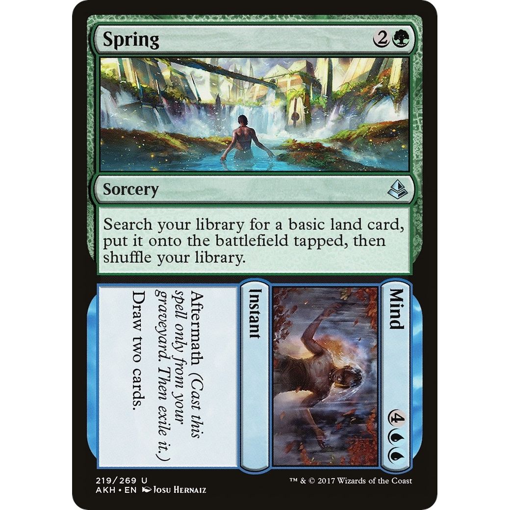Image for Spring // Mind (219) (AKH) - Magic: The Gathering