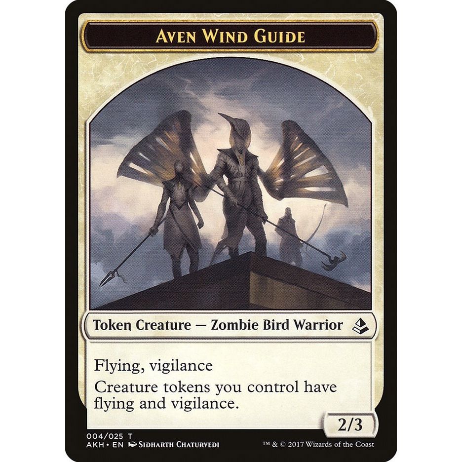Image for Aven Wind Guide Token (4) (AKH) - Magic: The Gathering