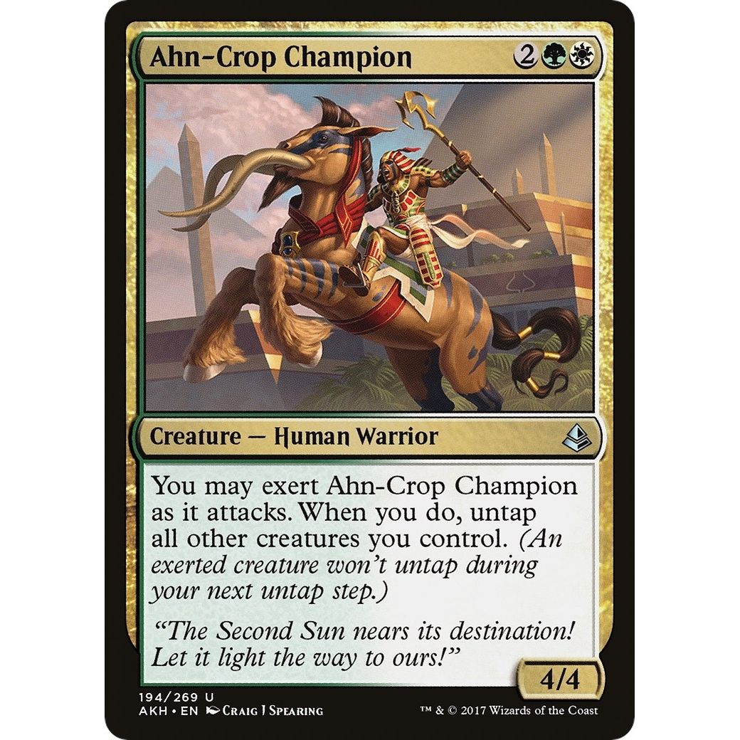 Image for Ahn-Crop Champion (194) (AKH) - Magic: The Gathering