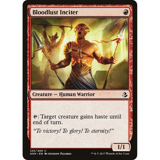 Image for Bloodlust Inciter (120) (AKH) - Magic: The Gathering