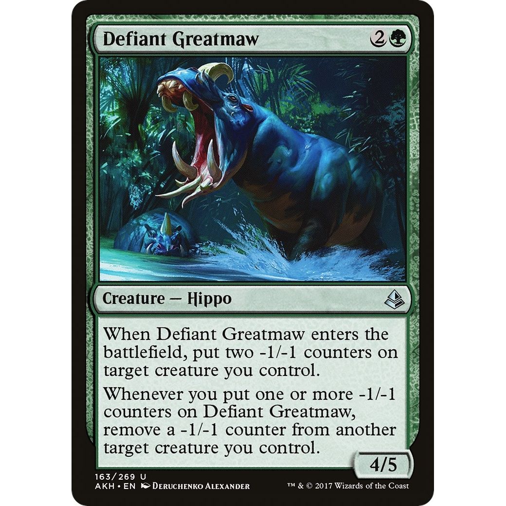 Image for Defiant Greatmaw (163) (AKH) - Magic: The Gathering
