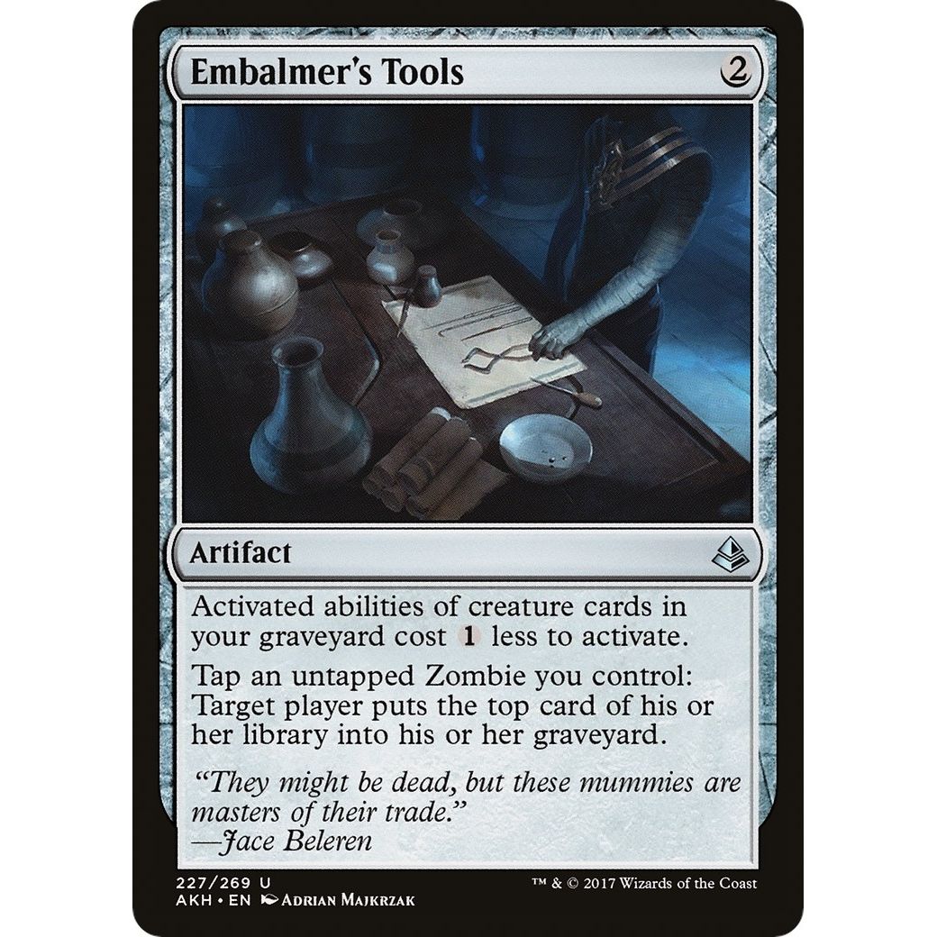 Image for Embalmer's Tools (227) (AKH) - Magic: The Gathering