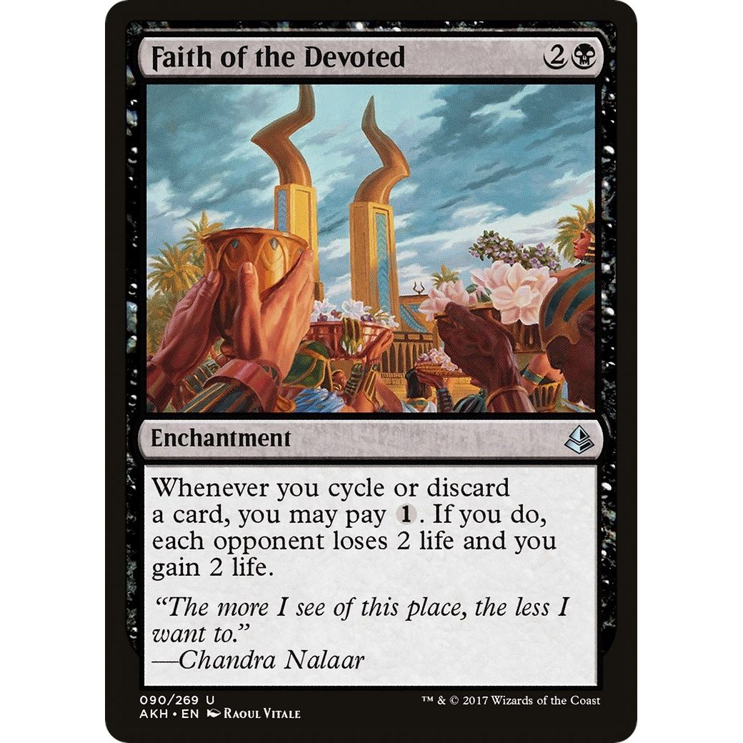 Image for Faith of the Devoted (90) (AKH) - Magic: The Gathering