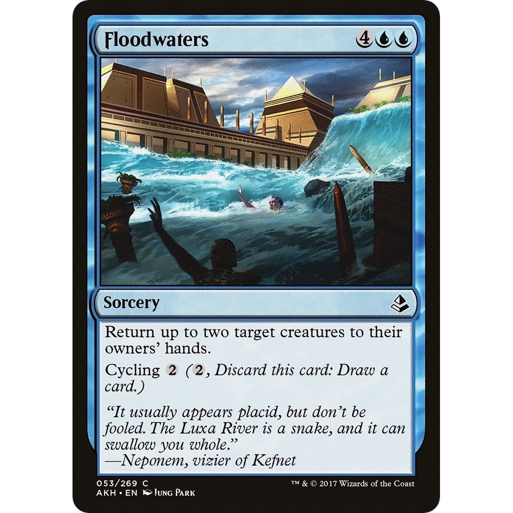 Image for Floodwaters (53) (AKH) - Magic: The Gathering