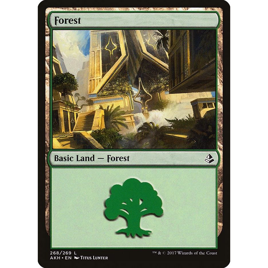 Image for Forest (268) (268) (AKH) - Magic: The Gathering