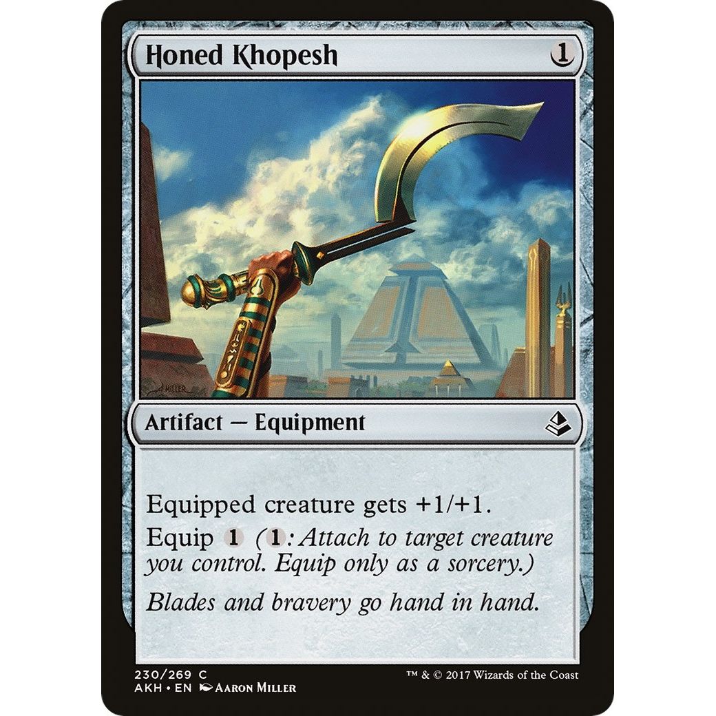Image for Honed Khopesh (230) (AKH) - Magic: The Gathering
