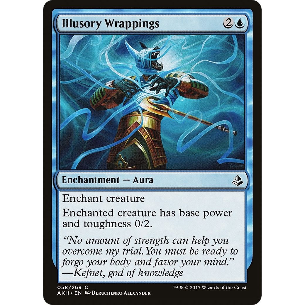 Image for Illusory Wrappings (58) (AKH) - Magic: The Gathering