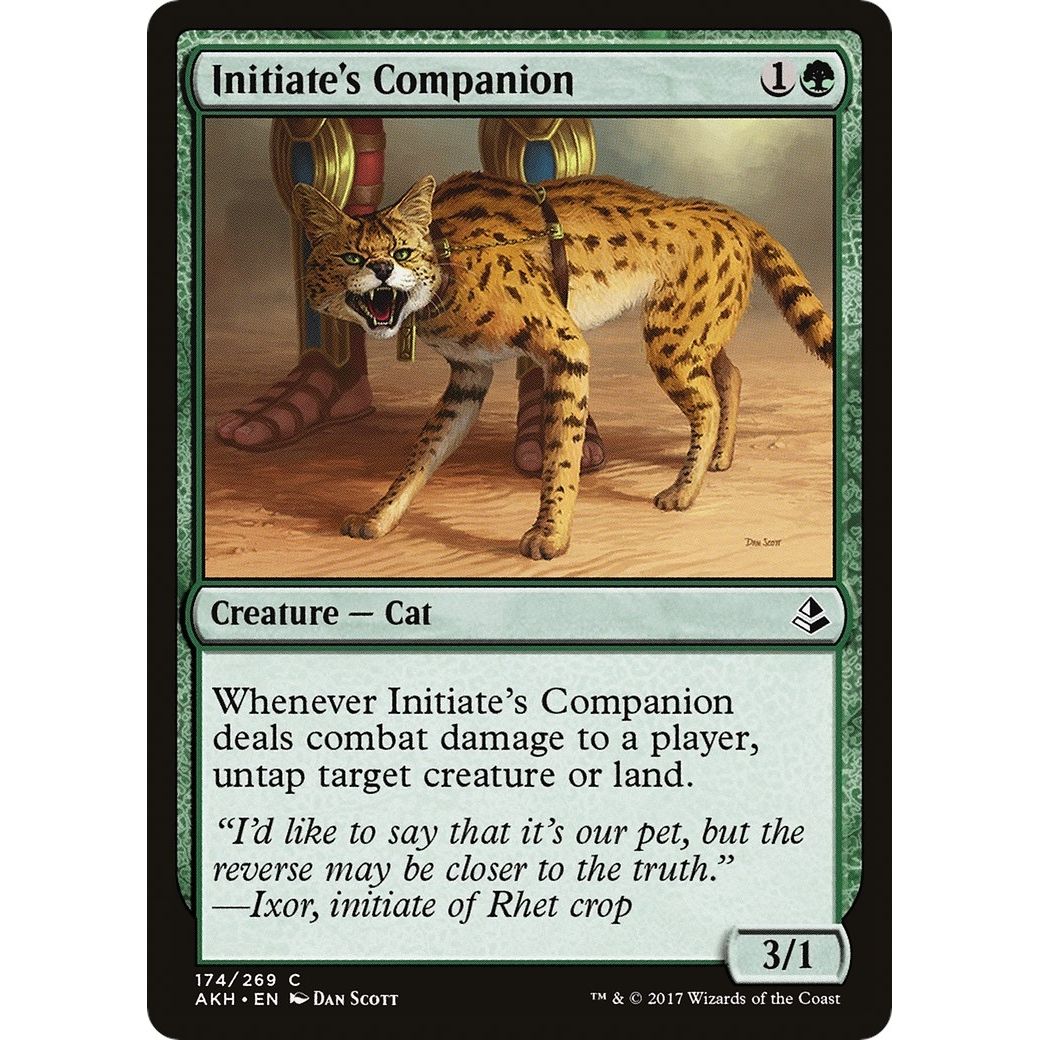Image for Initiate's Companion (174) (AKH) - Magic: The Gathering