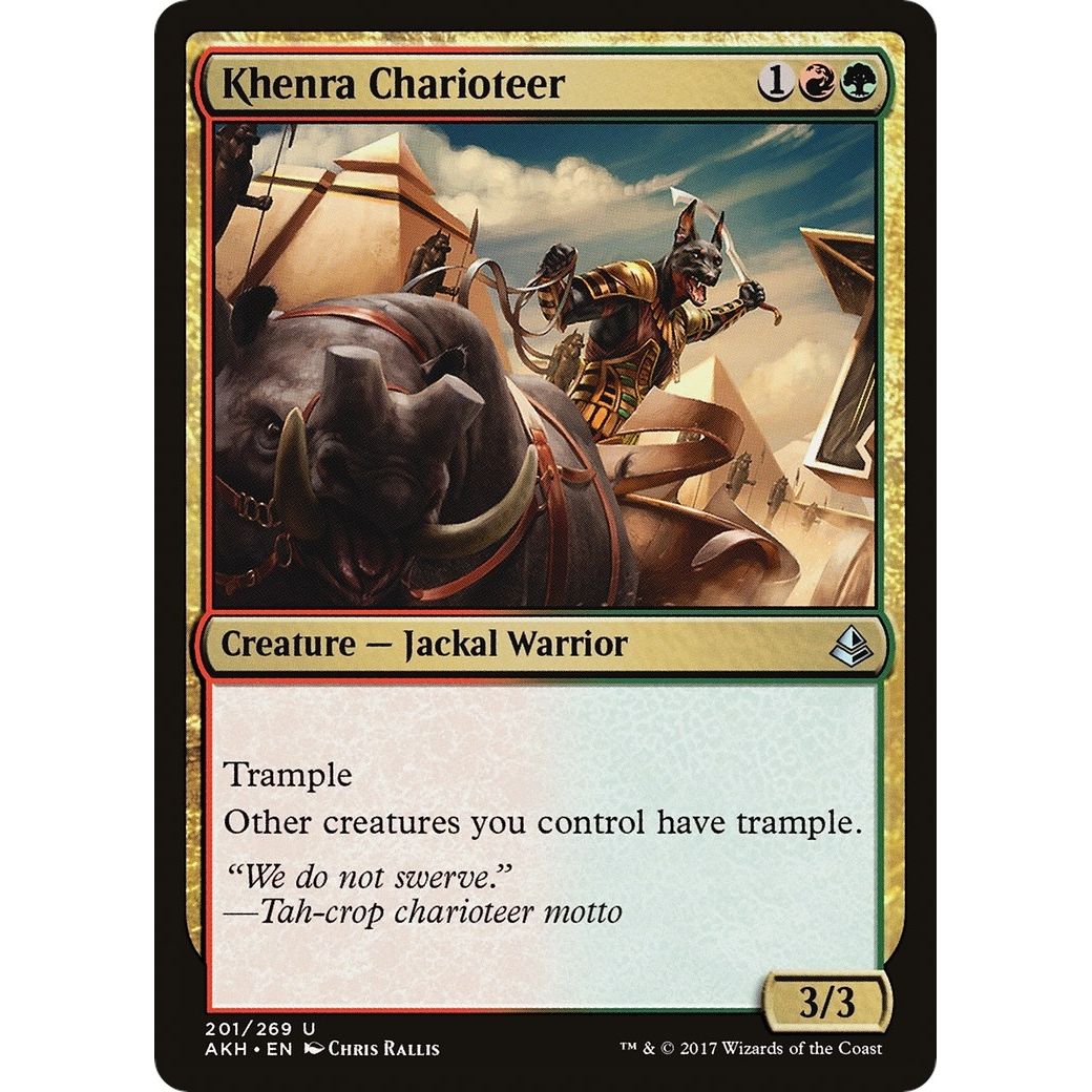 Image for Khenra Charioteer (201) (AKH) - Magic: The Gathering