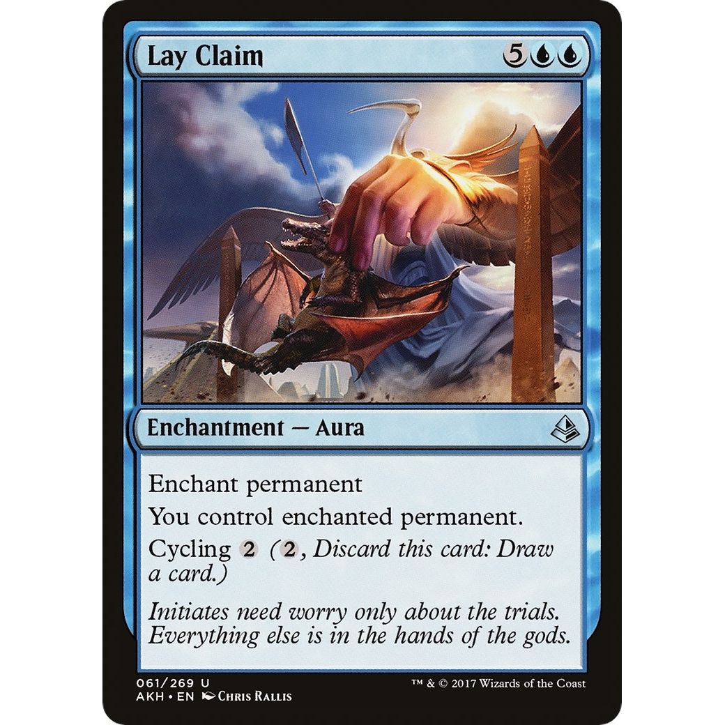 Image for Lay Claim (61) (AKH) - Magic: The Gathering
