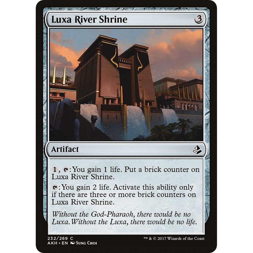 Image for Luxa River Shrine (232) (AKH) - Magic: The Gathering