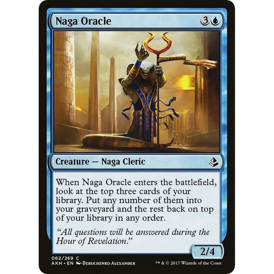 Image for Naga Oracle (62) (AKH) - Magic: The Gathering