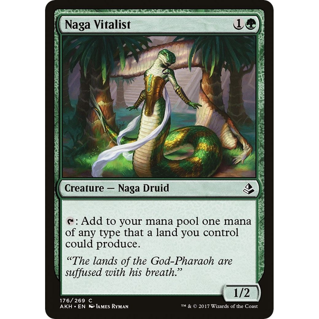 Image for Naga Vitalist (176) (AKH) - Magic: The Gathering