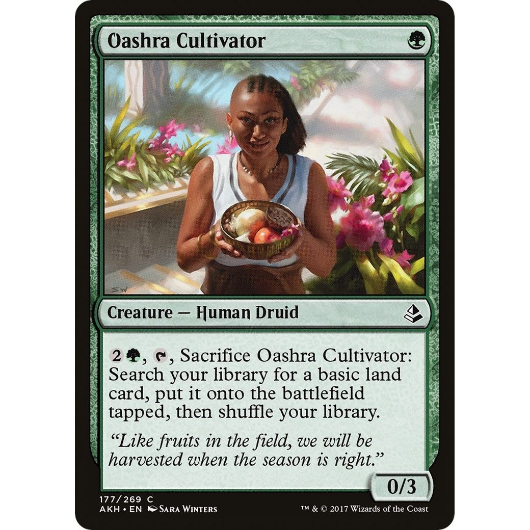 Image for Oashra Cultivator (177) (AKH) - Magic: The Gathering