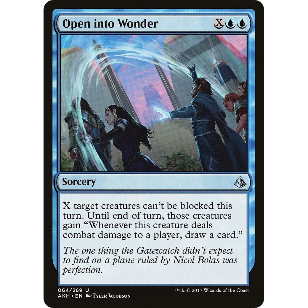 Image for Open into Wonder (64) (AKH) - Magic: The Gathering