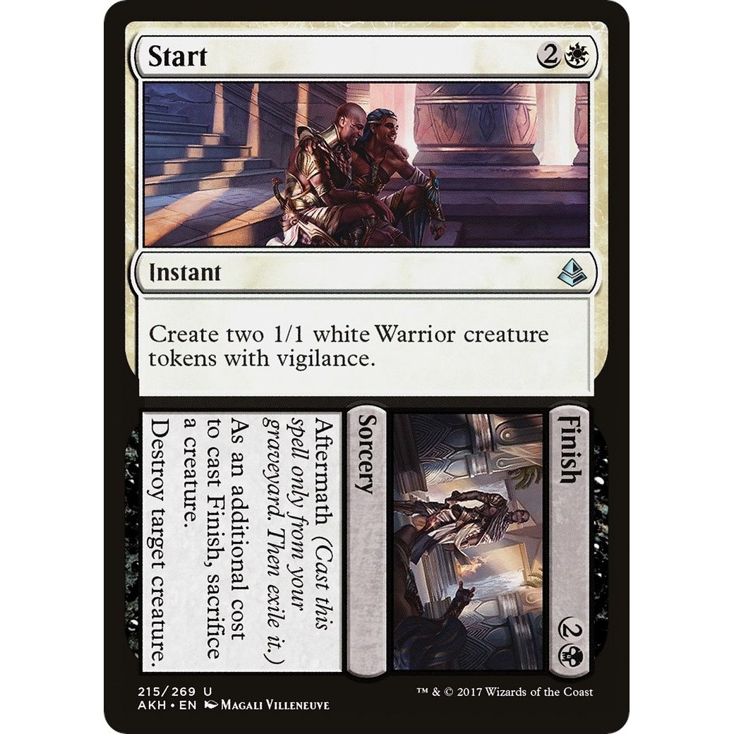 Image for Start // Finish (215) (AKH) - Magic: The Gathering