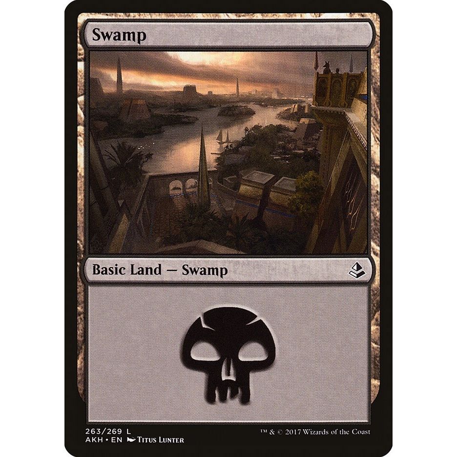 Image for Swamp (263) (263) (AKH) - Magic: The Gathering