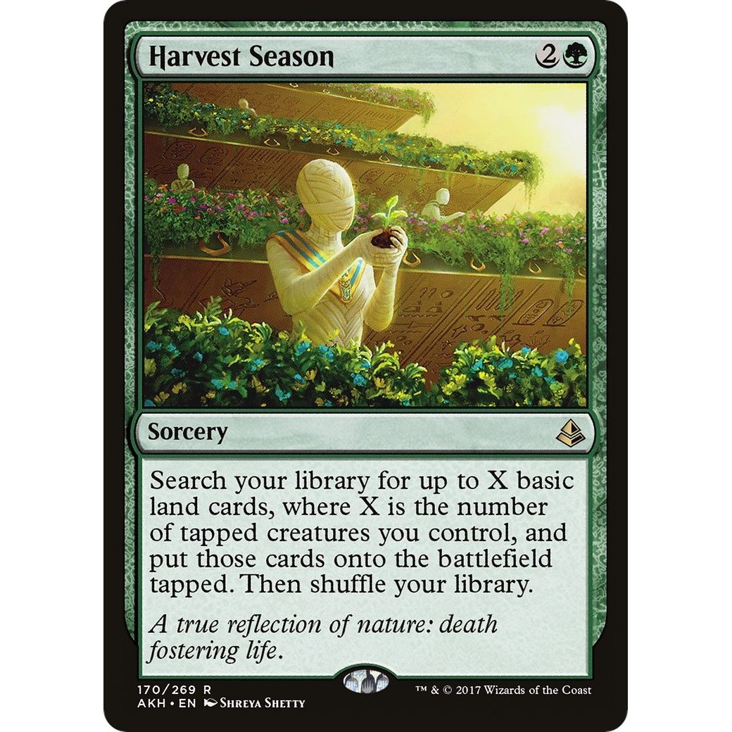 Image for Harvest Season (170) (AKH) - Magic: The Gathering