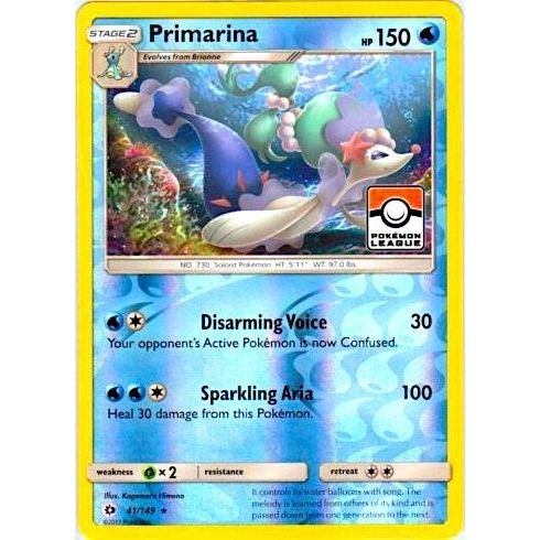Image for Primarina - 41/149 (Pokemon League) (041/149) (PR) - Pokemon