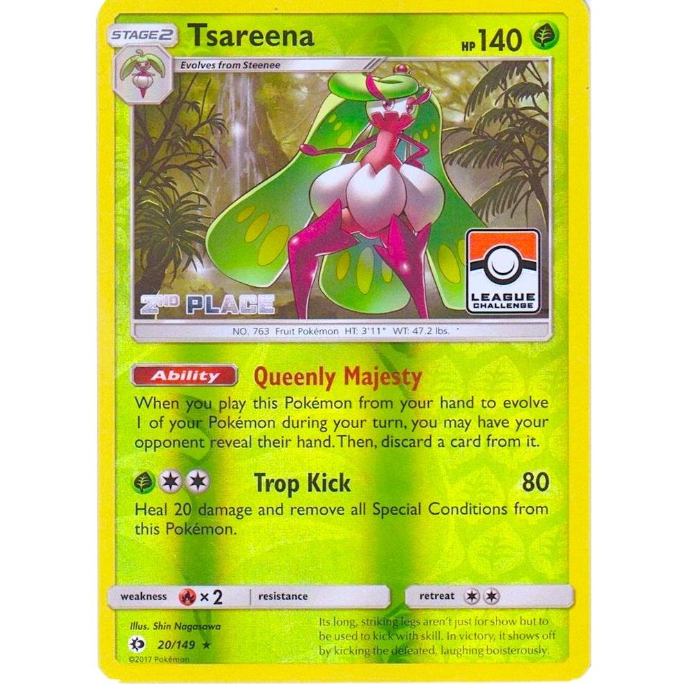 Image for Tsareena - 20/149 (League Challenge) [2nd Place] (020/149) (PR) - Pokemon