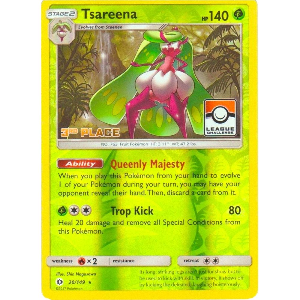 Image for Tsareena - 20/149 (League Challenge) [3rd Place] (020/149) (PR) - Pokemon