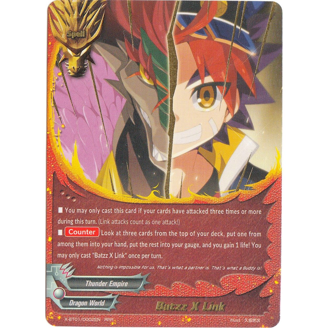 Image for Batzz x Link (X-BT01/0002EN) (X-BT01) - Future Card BuddyFight
