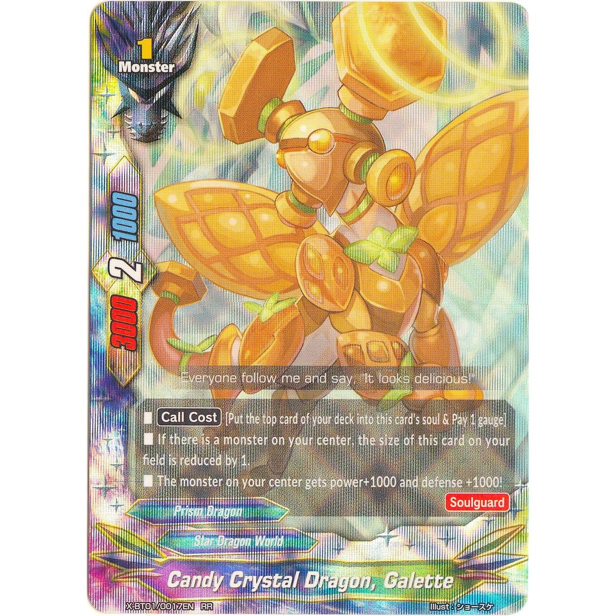 Image for Candy Crystal Dragon, Galette (X-BT01/0017EN) (X-BT01) - Future Card BuddyFight